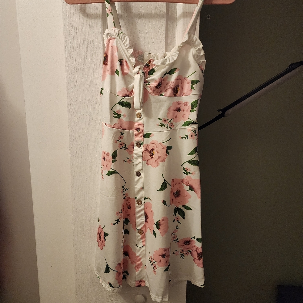 Floral Button-Down Sundress